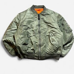 Men's Olive  Alpha Industries Bomber Jacket